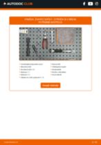 CITROËN C15 výměna Stabilizator přední a zadní: návody pdf