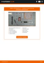 Online kézikönyv – saját kezű CITROËN DS5 Szívócső, légszűrő csere