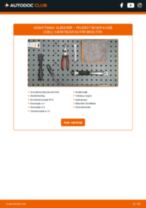 Trin-for-trin PDF-tutorial om skift af PEUGEOT BOXER Box (230L) Gløderør