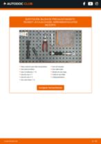 Cambio Amortiguador telescópico neumático PEUGEOT 406: guía pdf
