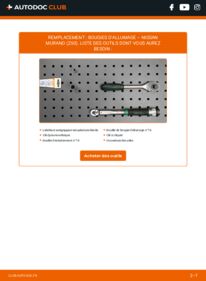 Comment effectuer un remplacement de Bougies d'Allumage 3.5 4x4 Nissan Murano Z50
