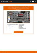 Manual online sobre a substituição de Flector do eixo de transmissão em RENAULT KAPTUR
