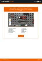 Step by step PDF-tutorial on Glow Plugs RENAULT Twingo II Kasten / Schrägheck (CNO_) replacement