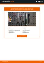 Vervang het Homokineet reparatie set aandrijfas van de AUDI 50 met onze online pdf-handleiding
