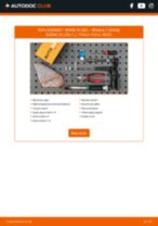 DIY RENAULT change Spark plug iridium and platinum - online manual pdf