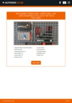 DIY ABARTH change Spark plug iridium and platinum - online manual pdf