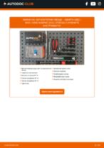 Самостоятелна смяна на Вентилатор охлаждане на двигателя на ABARTH - онлайн ръководства pdf