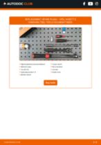 How to change Spark plug set iridium and platinum on OPEL KADETT E Estate (35_, 36_, 45_, 46_) - manual online