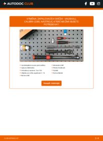 Jak provést výměnu: Zapalovaci svicka Calibra (C89) 2.0 i 16V