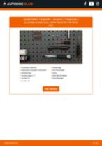 Trin-for-trin PDF-tutorial om skift af VAUXHALL COMBO Mk II (C) Box Body / Estate (F25) Tændrør