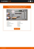 Kuidas vahetada ja reguleerida Veovõlli tolmukaitse komplekt VOLVO S80: pdf juhend