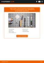 Como mudar e ajustar Pendural da barra estabilizadora VOLVO XC70: tutorial pdf