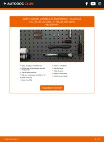 Sostituzione di Candele di accensione VAUXHALL VECTRA (B) Hatchback 1.8 i 16V (F68)