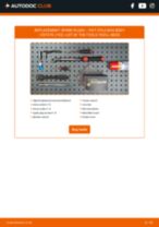 Step by step PDF-tutorial on Spark Plug FIAT Stilo Kasten / Kombi (192) replacement