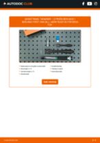 Illustrerede manualer for CITROËN BERLINGO Box (M_) rutine-vedligeholdelse