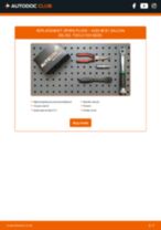 How to change Spark plug set iridium and platinum on AUDI 80 (80, 82, B1) - manual online