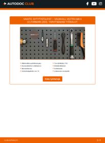 Kuinka vaihtaa Sytytystulpat 1.9 CDTI 16V Vectra C Farmari -autoon