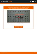 RENAULT Duster (HM_) Innenraumfilter: Schrittweises Handbuch im PDF-Format zum Wechsel