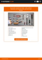 Înlocuire Disc frana perforate și ventilate OPEL ASTRA H Estate (L35): ghid pdf