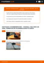 Die professionelle Anleitung für den Getriebeöl und Verteilergetriebeöl-Wechsel bei deinem VAUXHALL AGILA Mk II (B) 1.0 12V