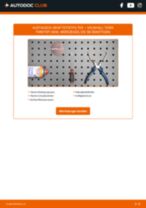 VAUXHALL TIGRA TwinTop Kraftstofffilter: Schrittweises Handbuch im PDF-Format zum Wechsel