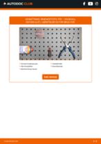 Den professionelle guide til udskiftning af Viskerblade på din VAUXHALL ANTARA (J26, H26) 2.0 CDTI 4x4