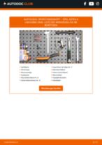 OPEL ASTRA H Saloon (L69) Spurstangenkopf: Schrittweises Handbuch im PDF-Format zum Wechsel
