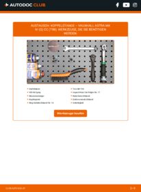 Wie der Austausch bewerkstelligt wird: Koppelstange 1.6 16V (F08, F48) Astra G T98