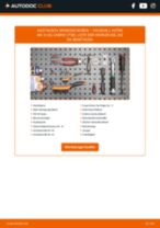 Hochprofessionelles Handbuch für den Austausch von Bremsscheibe am ASTRA