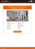 De professionele reparatiehandleiding voor Remblokken-vervanging in je Astra H A04 1.8 i 16V (L08)