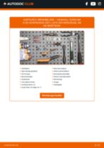 VAUXHALL CORSA Mk III (D) (L_8) Bremsbeläge wechseln - Anleitung pdf