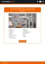 DIY-manual til udskiftning af Bremseklodser i VAUXHALL ZAFIRA