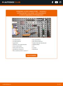 Jak wymienić Klocki Hamulcowe Astravan Mk5 (H) (A04) 1.3 CDTi