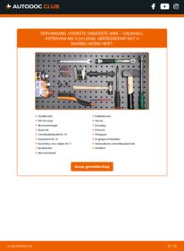 Vervangen: Draagarm 1.3 CDTi VAUXHALL ASTRAVAN Mk V (H)