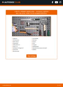 Så byter du Länkarm på 1.4 VAUXHALL MERIVA Mk II (B)