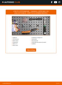 Så byter du Stötdämpare på 1.6 (L48) Astra H Hatchback