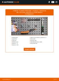 Jak provést výměnu: Tlumic perovani Astravan Mk5 (H) (A04) 1.3 CDTi