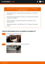 Stap-voor-stap PDF-handleidingen over het veranderen van SEAT ALHAMBRA (710, 711) Interieurfilter