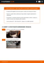Lépésről-lépésre PDF-útmutató - SEAT ALTEA (5P1) Utastér levegő szűrő csere