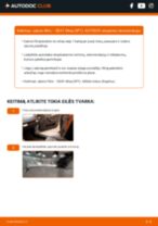 SEAT Altea (5P1) 2020 remonto ir priežiūros instrukcija