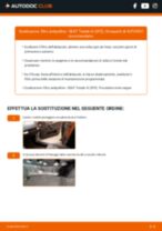 Sostituzione Filtro Antipolline carbone attivo e biofunzionale SEAT TOLEDO: tutorial PDF passo-passo