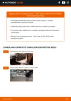 Vodič PDF po korakih za menjavo SEAT ALTEA XL (5P5, 5P8) Filter notranjega prostora