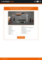 Podrobný PDF tutorial k výmene VAUXHALL MOVANO Mk I (A) Van (FD) Nádrżka Vody Pre Ostrekovače Skiel
