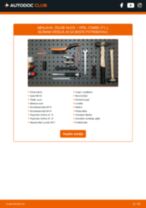 Nosilni zgib / vodilni zgib OPEL COMBO (71_) | PDF vodič za zamenjavo