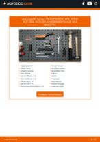 Cambio Casquillo de montaje rótula de suspensión OPEL bricolaje - manual pdf en línea