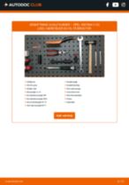 Trin-for-trin PDF-tutorial om skift af OPEL ASCONA C Hatchback (84_, 89_) Hjulbremsecylinder