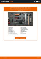 PDF manual sobre mantenimiento Astra F Cabrio (T92) 1.6 i