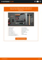 Cambio Bombín de freno delantero y trasero OPEL bricolaje - manual pdf en línea