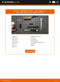 Så byter du Fjäderbenslagring på 1.7 D Opel Combo B