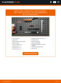 Como realizar a substituição de Cabeçotes Do Amortecedores 1.4 16V (F07) Opel Tigra S93